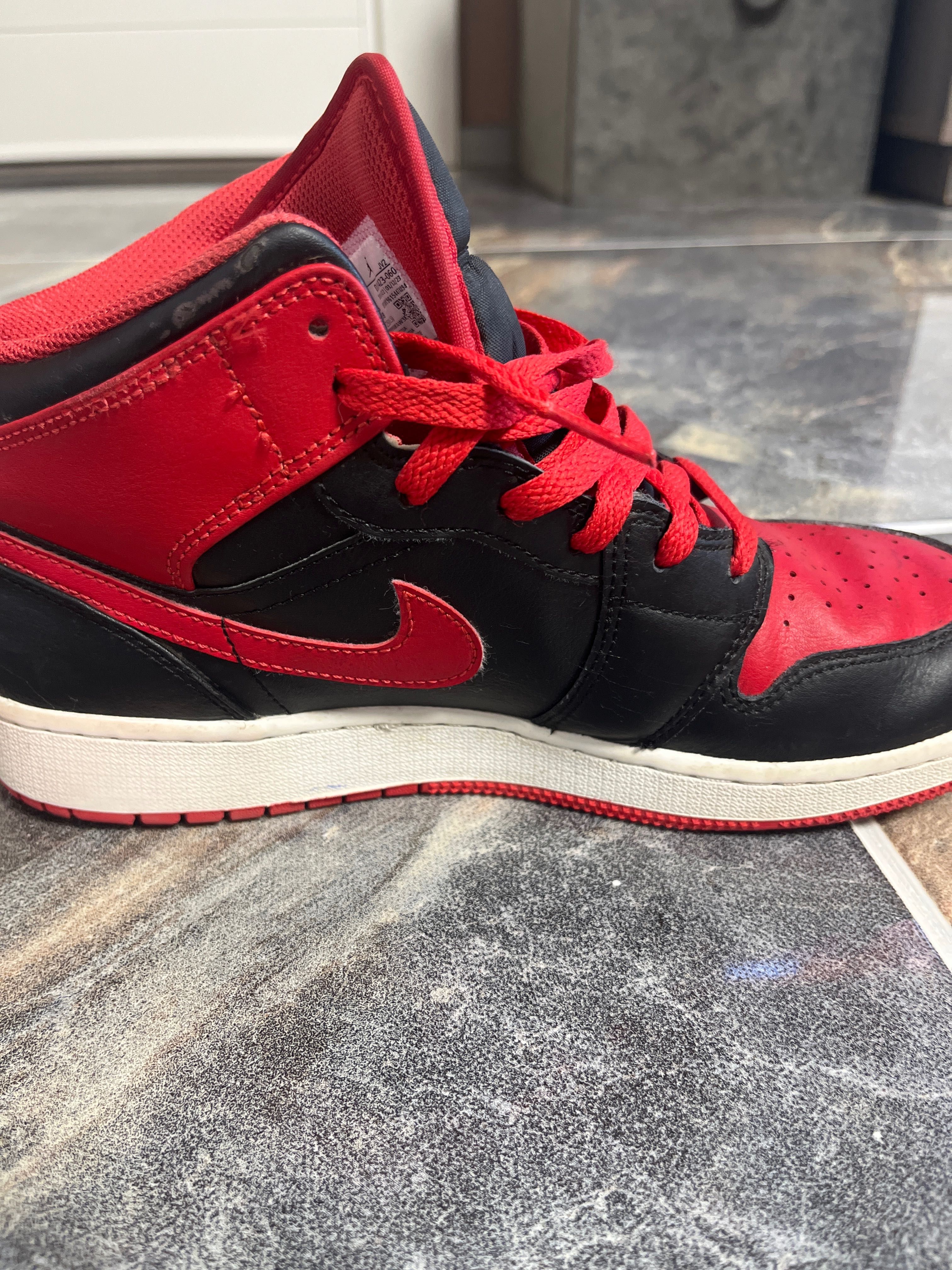 Кожени маратонки AIR JORDAN