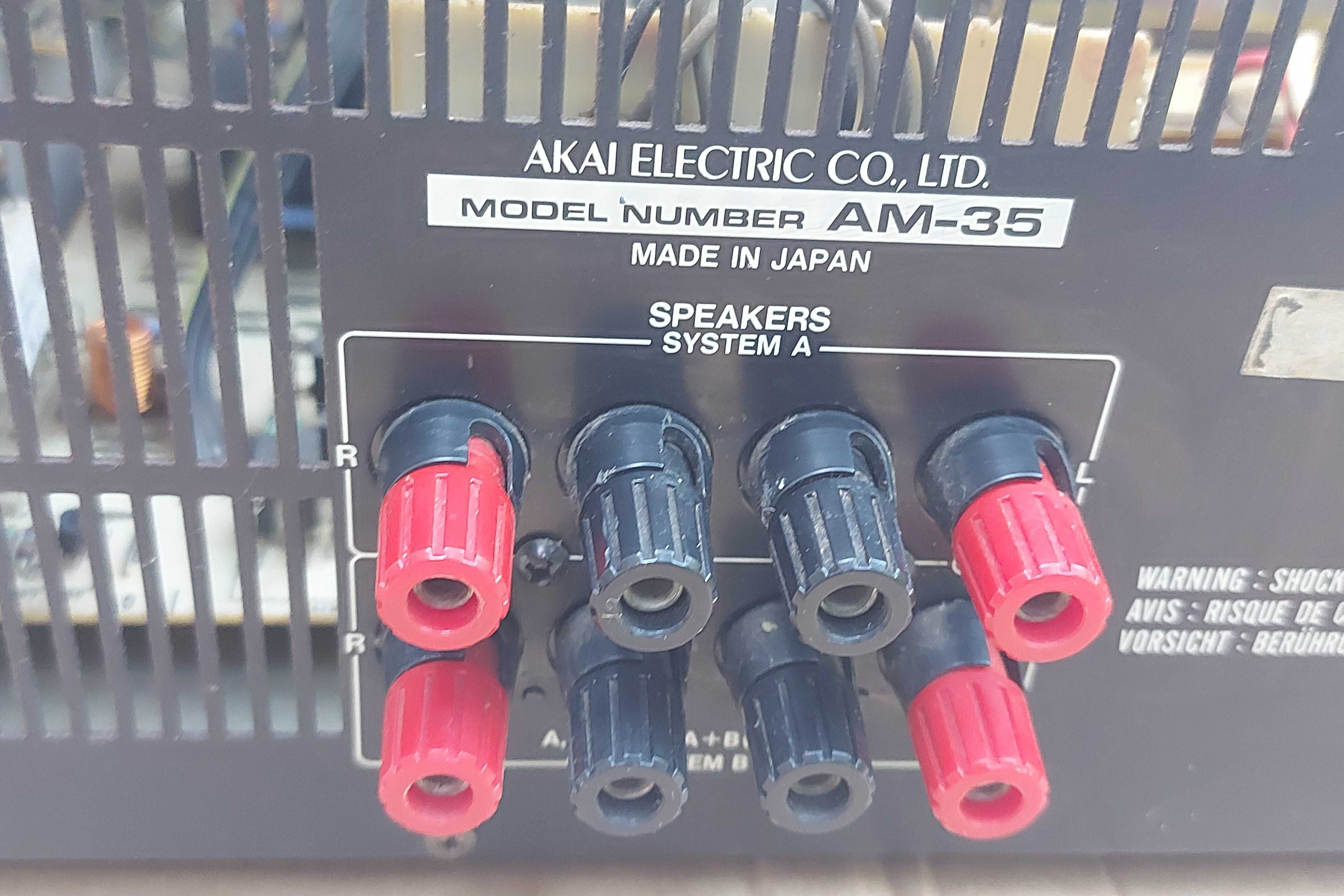 Akai AM-35 Stereo Integrated Amplifier 2X90W/4Ohm