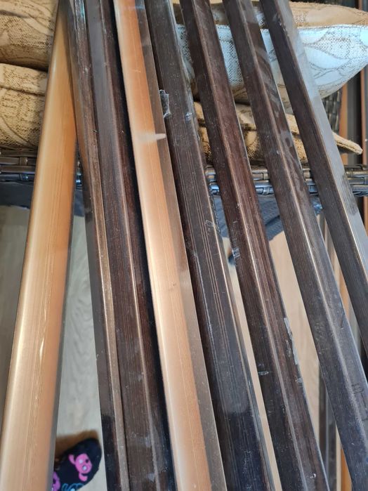 Protectie treapta ingusta cu rizuri,wenghe Prolux