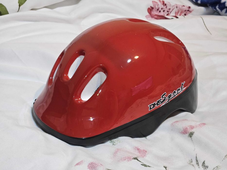 Casca bicicleta copii rosie