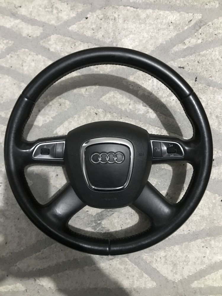 Volan Piele + Air Bag Audi A3 A4 A5 A6 A8 Comenzi Volan