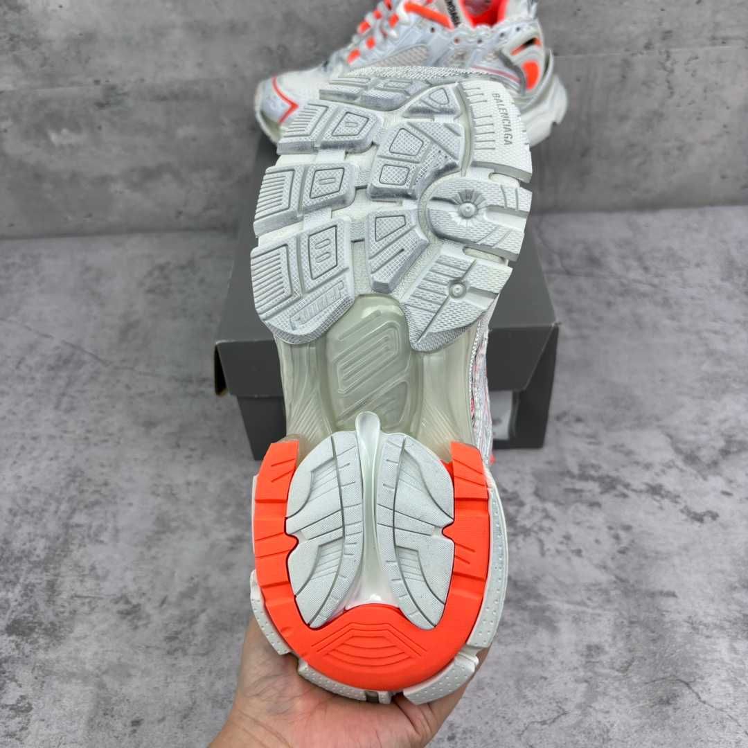 Balenciaga Runner -- White & Orange