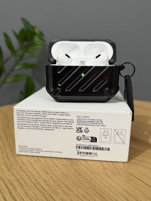 AirPods Pro 2 + husă SUPCASE UB Pro - stare excelentă, în garanție