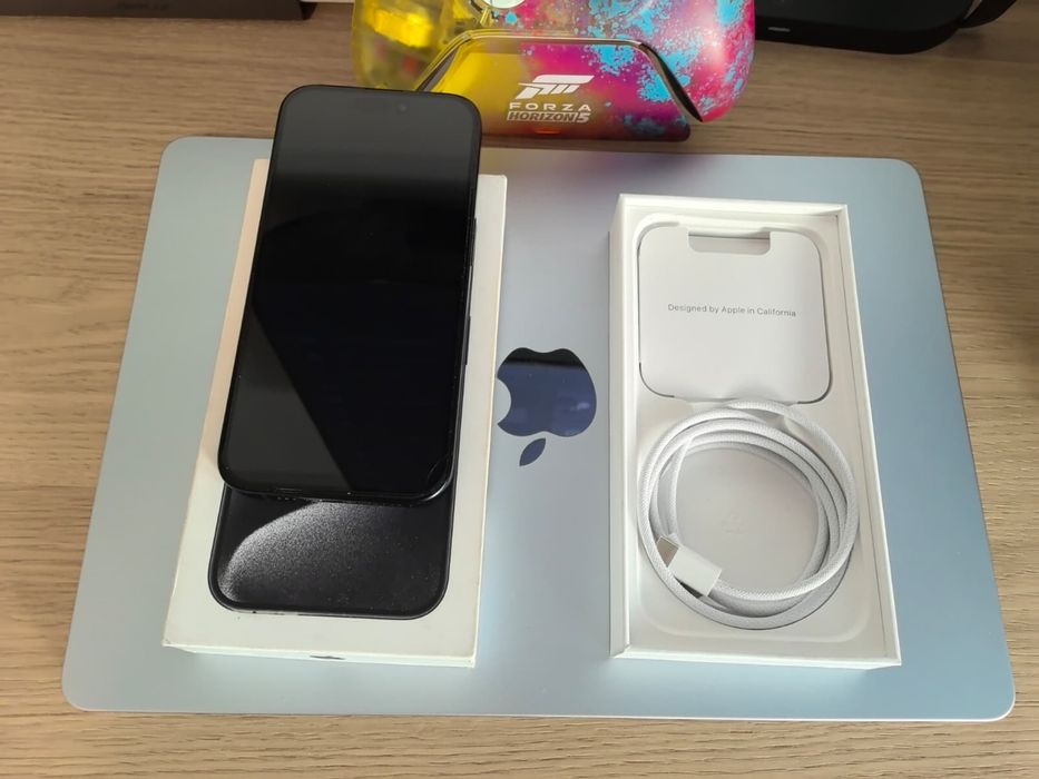 iPhone 15 pro la cutie cu garantie emag