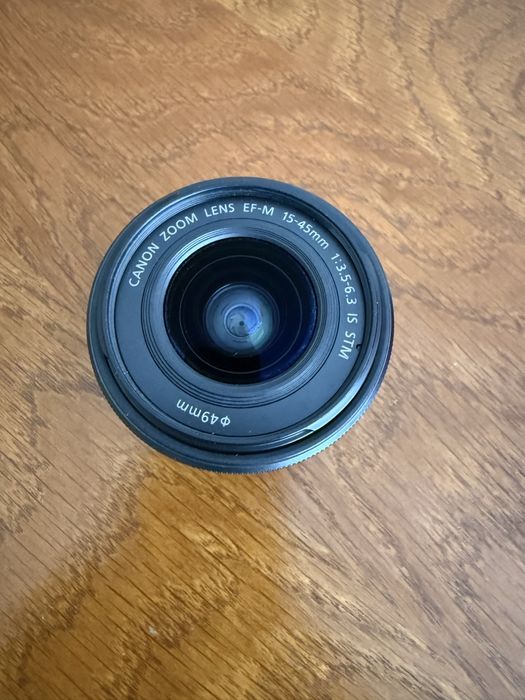 Obiectiv foto video Canon EF M 15-45 mm stare noua