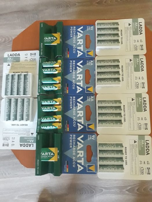 Acumulatori AA 2450mah 7 seturi