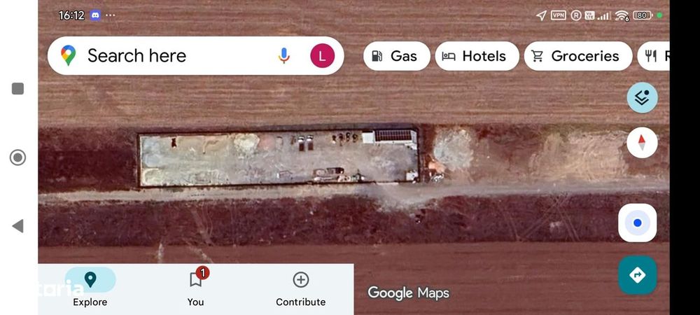 Teren + hala de inchiriat