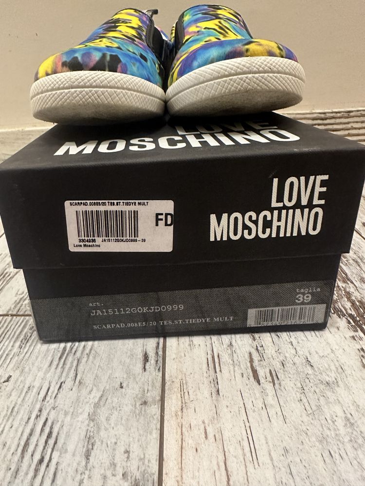 Love Moschino Pumps Rainbow Tie Die женски обувки