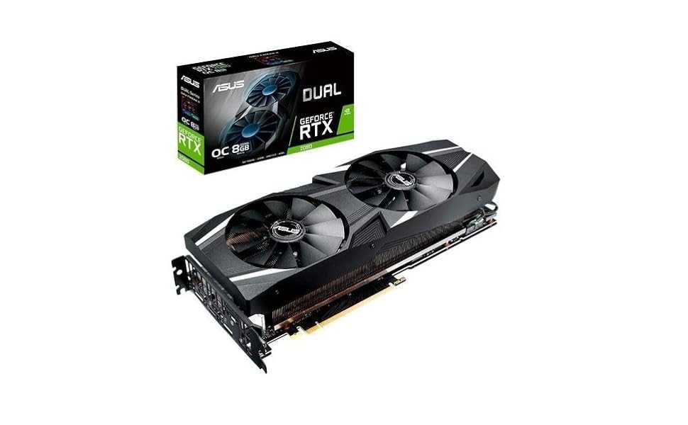 Видеокарта Rtx 2080 8gb Asus dual. Kaspi RED