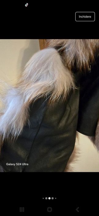 Haina scurta de blana