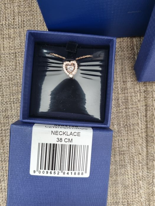 Colier inimioara Swarovski