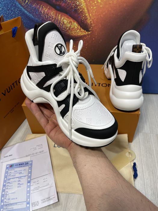 Adidasi Louis Vuitton piele naturala Premium Full Box