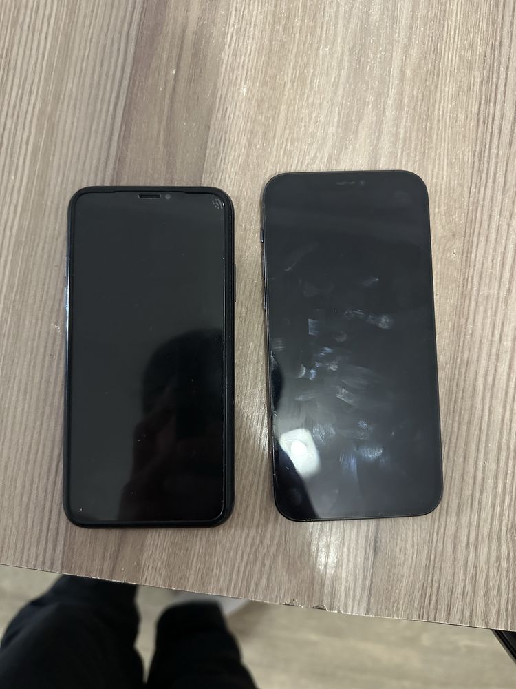 Два Iphone (12 Pro 128gb, XS 64gb)