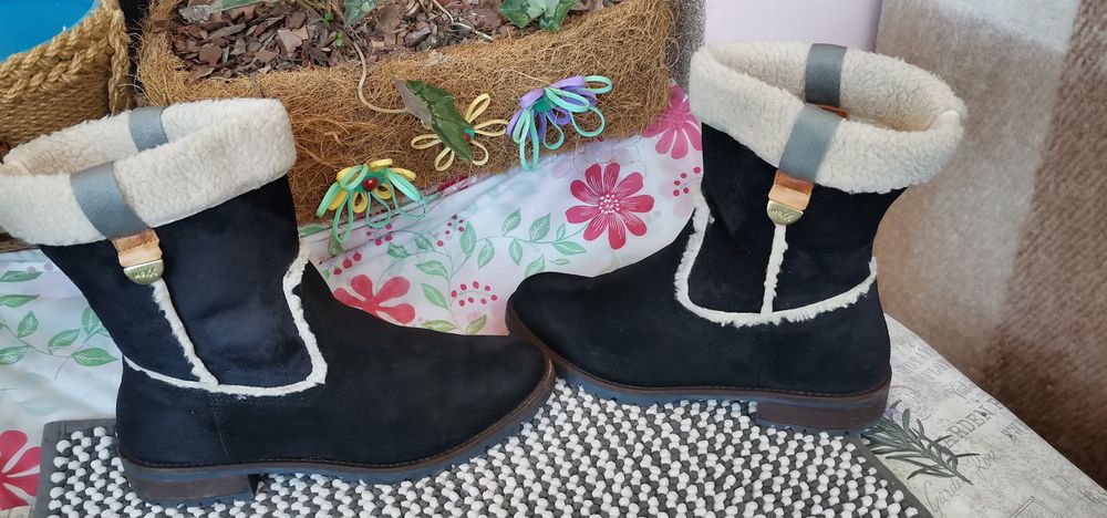 Ботуши Mexx 38 н. Естествен велур