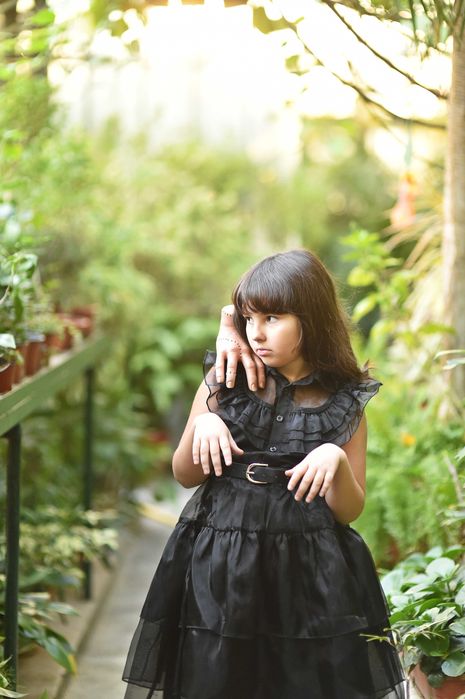 Costum Rochie  Adams Wednesday NOUA 4, 5, 6, 7, 8, 9, 10 11 12 13 ani