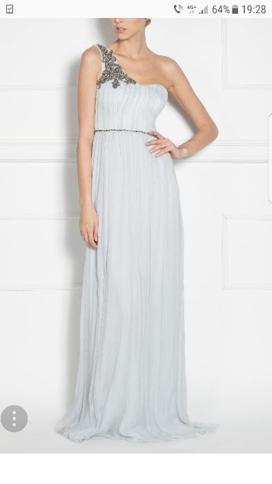 Rochie de  seară Nissa mătase naturală integral!