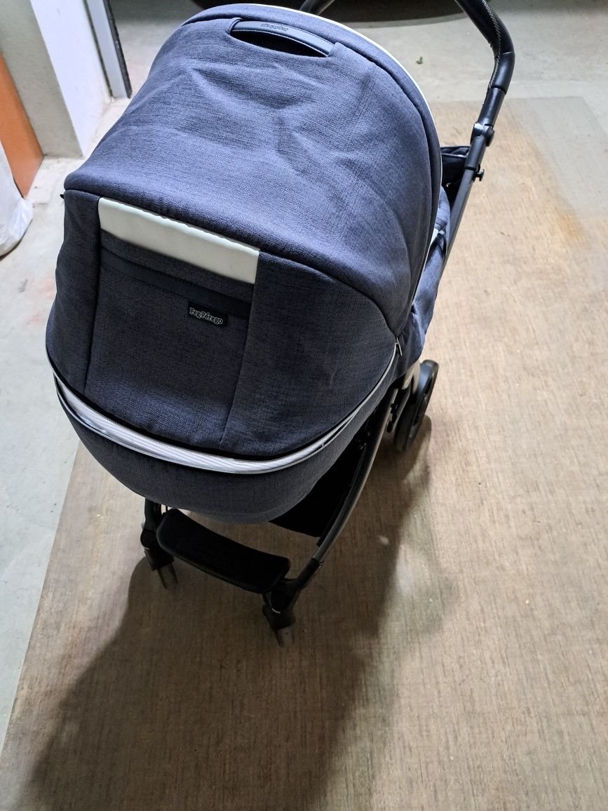 Детска-количка 2 in 1 Peg Perego Book 51 S white titania, Luxe Mirage
