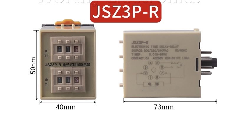 JSZ3P-R Реле времени