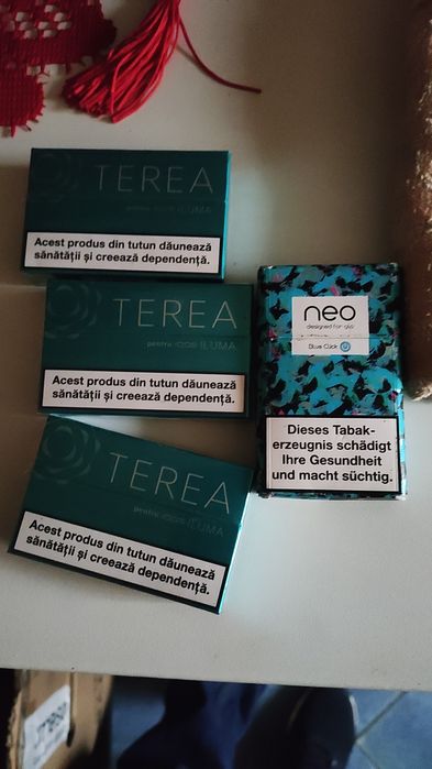 3pachete terrea turquaz+1pachet neo 60lei