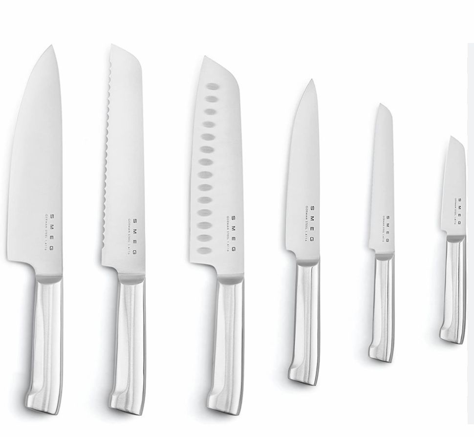 Smeg кухонные ножи комплект