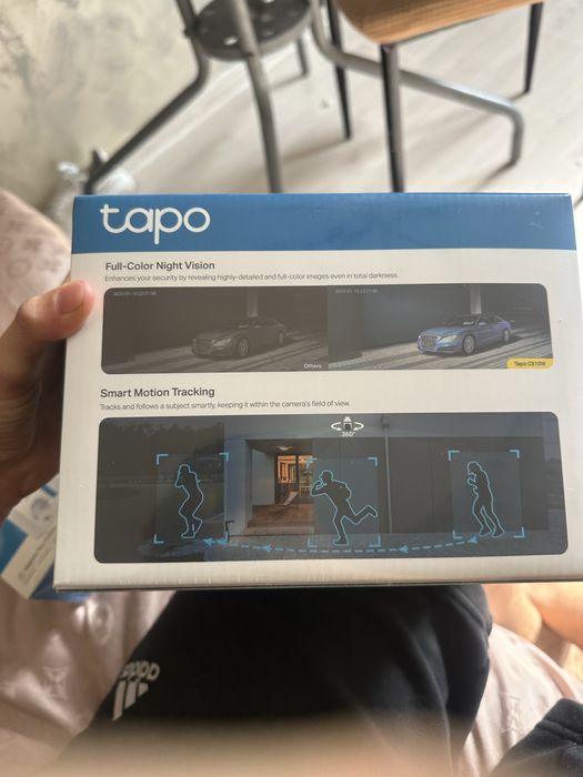 Cameră si 2 Prize Wifi Tapo