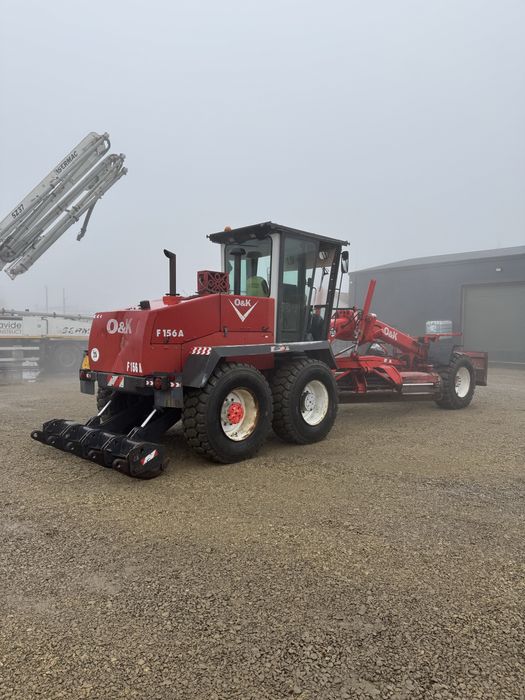 Autogreder/greder O&K F156A 6x4/6x6 scarificator/aer conditionat