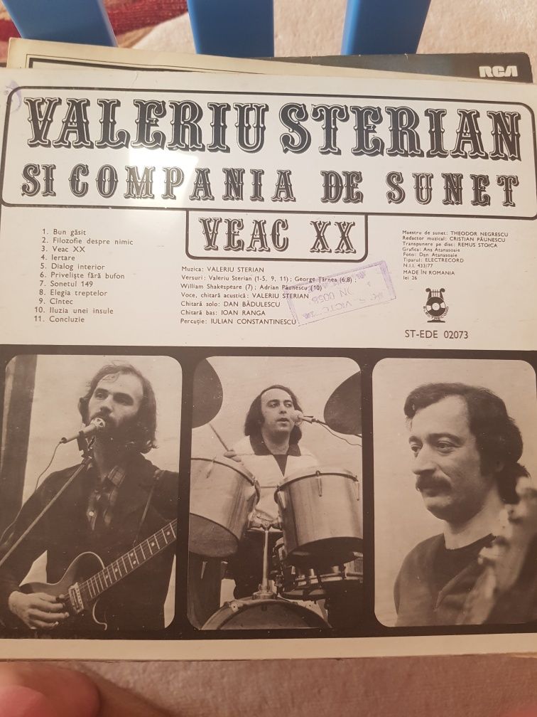 Valeriu Sterian si Compania de sunt vinyl