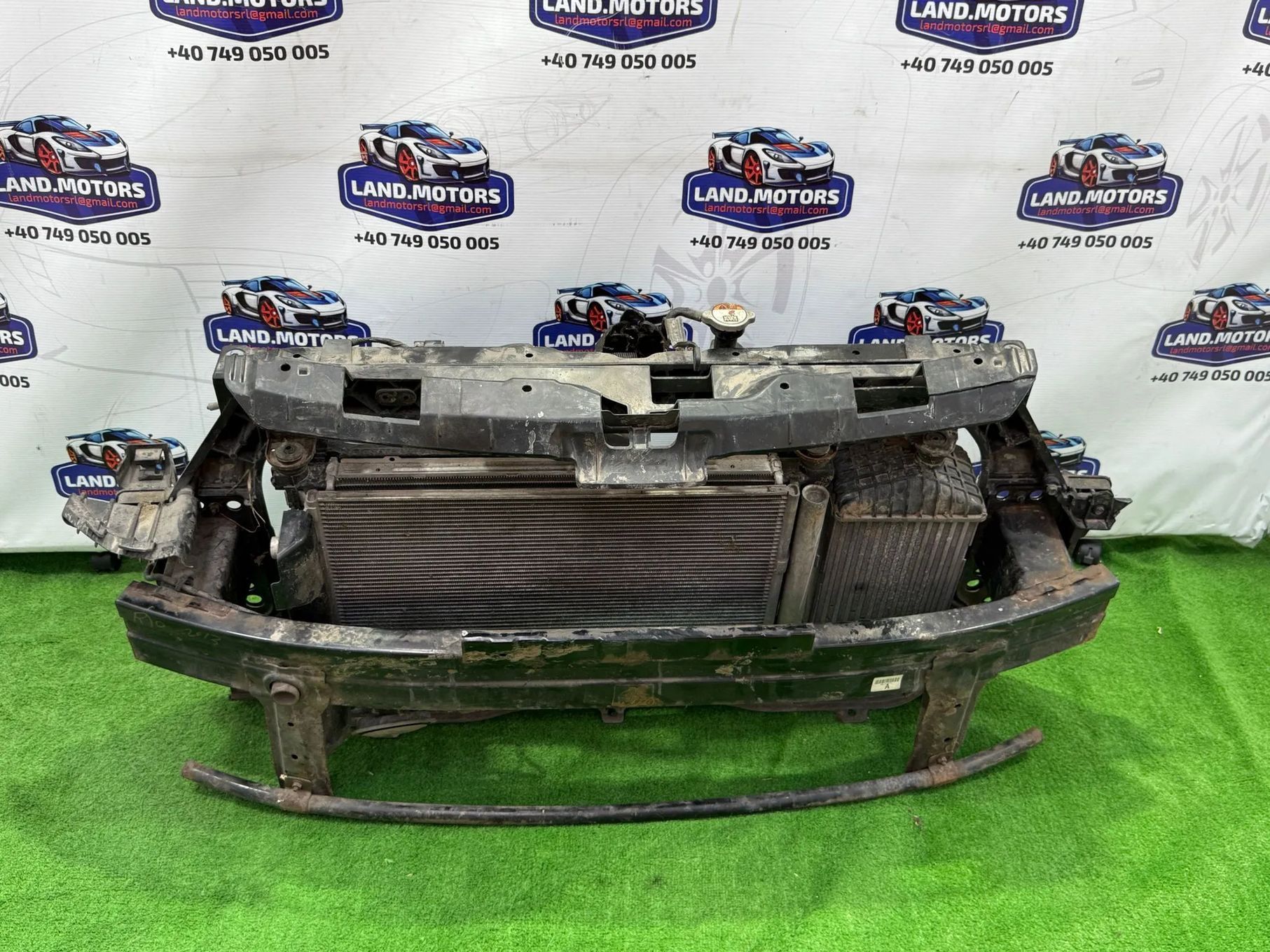 TRAGER + ARMATURA / RADIATOR AC RACIRE / INTERCOOLER / VENTILATOR KIA RIO 2 2013 1.1 DIESEL (DOHC TCI) / SEDAN 5 USI COD OEM 28270-2A08X 25380-1W351 97606-1R300 2011-2017