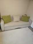 Canapea pt dormit extensibila culoare bej!
