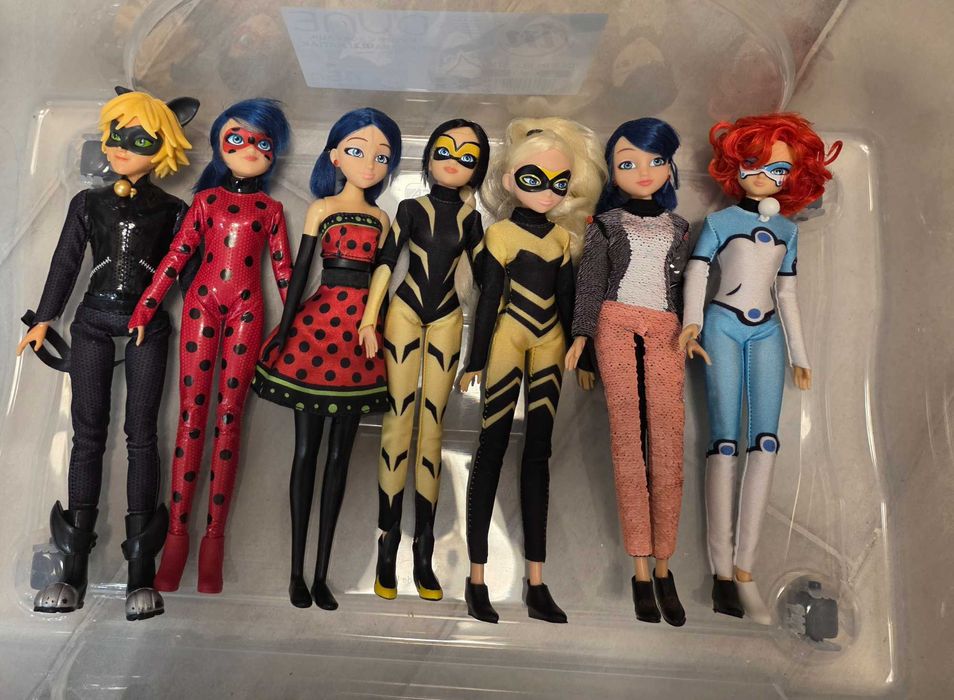 Кукли, фигурки Miraculous, Калинката и Черния котарак