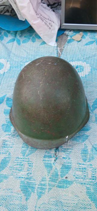 Советский каска делезная не крашенная !!