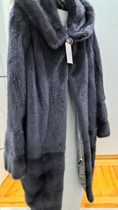 Шуба норковая новая мех российский,,,плотный густой,,,современный крой