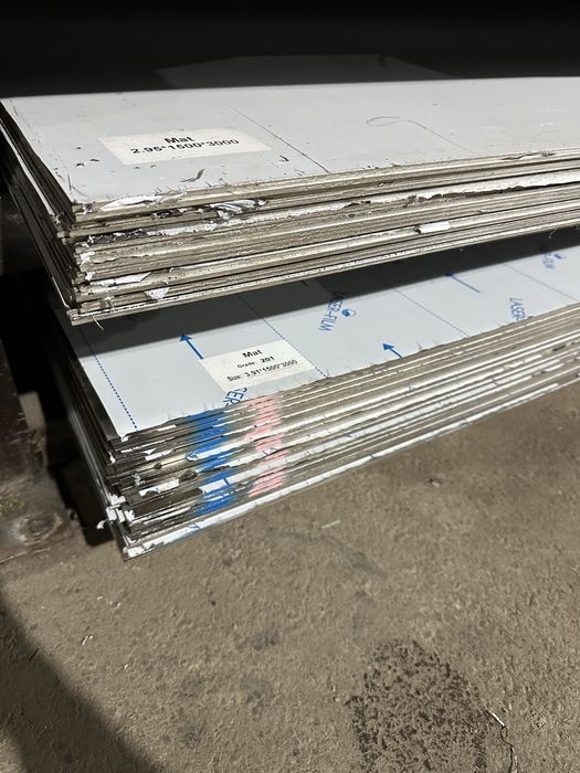 лист нержавейка 0,4 дан 3,0 5,0 6,0 10,0мм гача