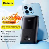 Baseus PD 22.5W Power Bank 20000mAh For iPhone 12 13 14 Bipow Pro