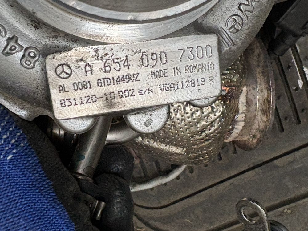 Mercedes w213 2.2cdi 194 кс Турбо
