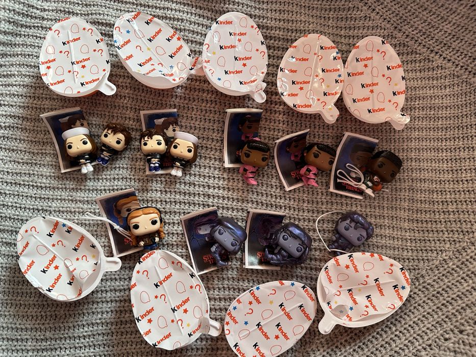 фигурки kinder joy stranger things осд