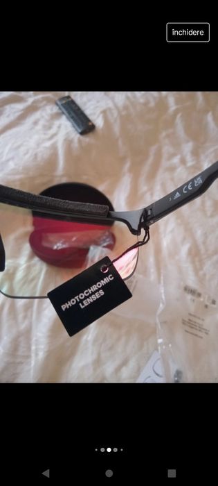 Ochelari de soare Adidas profesioniști pentru ciclism noi cu etichetă