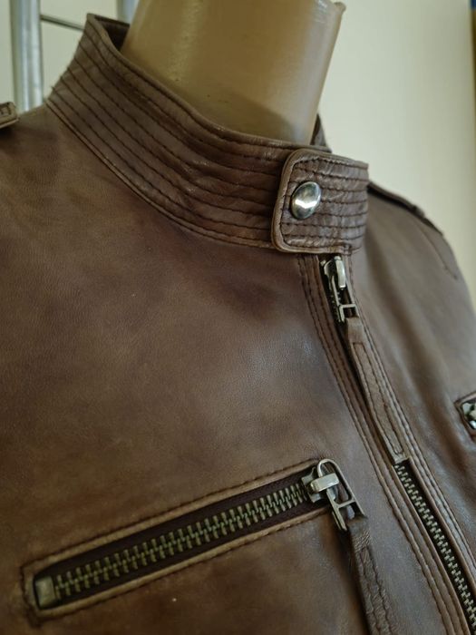 Geacă damă din piele naturala