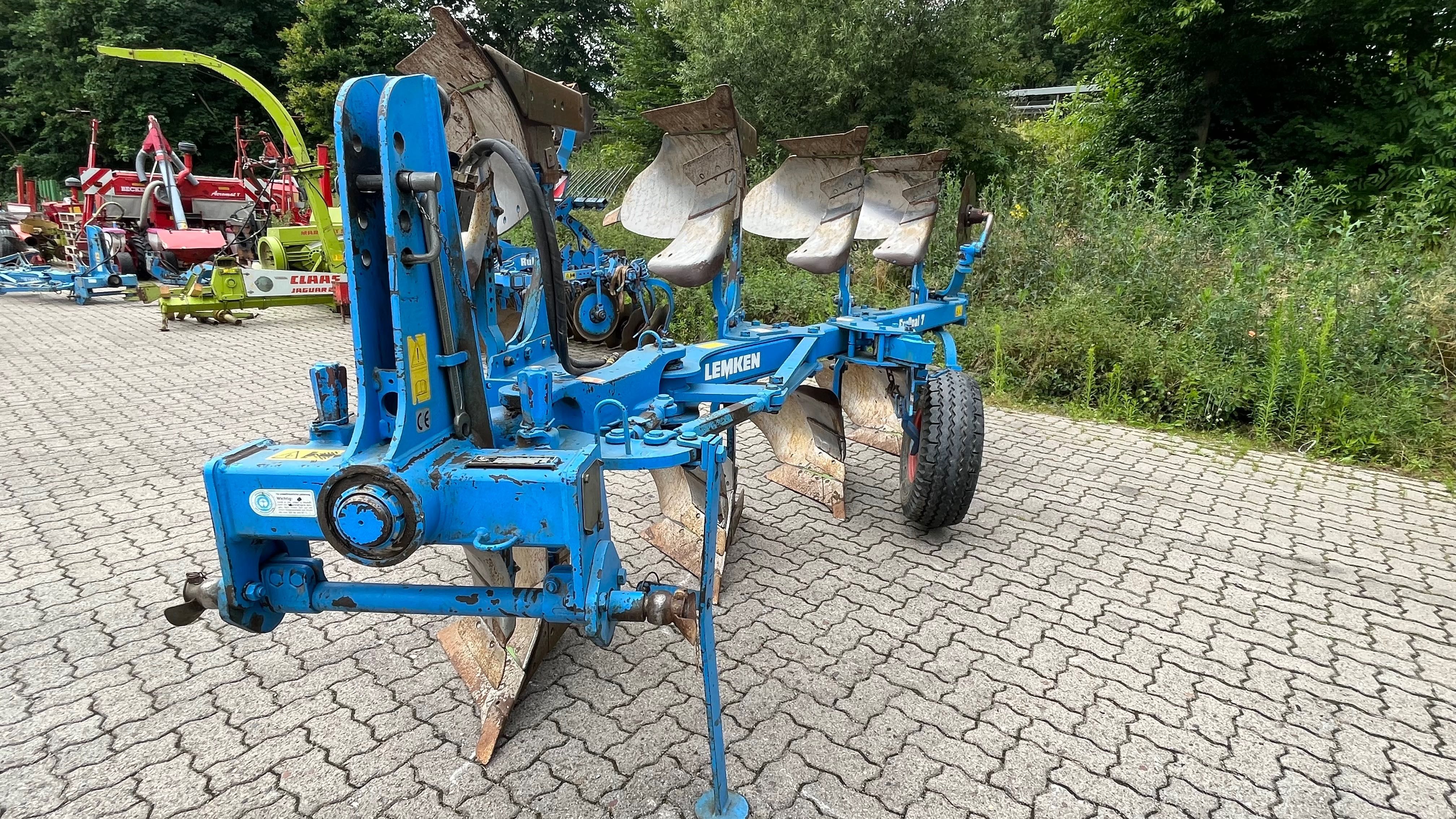 Lemken EurOpal 7 omoch, плуг Case, Claas, John Deere, Belarus tortadi