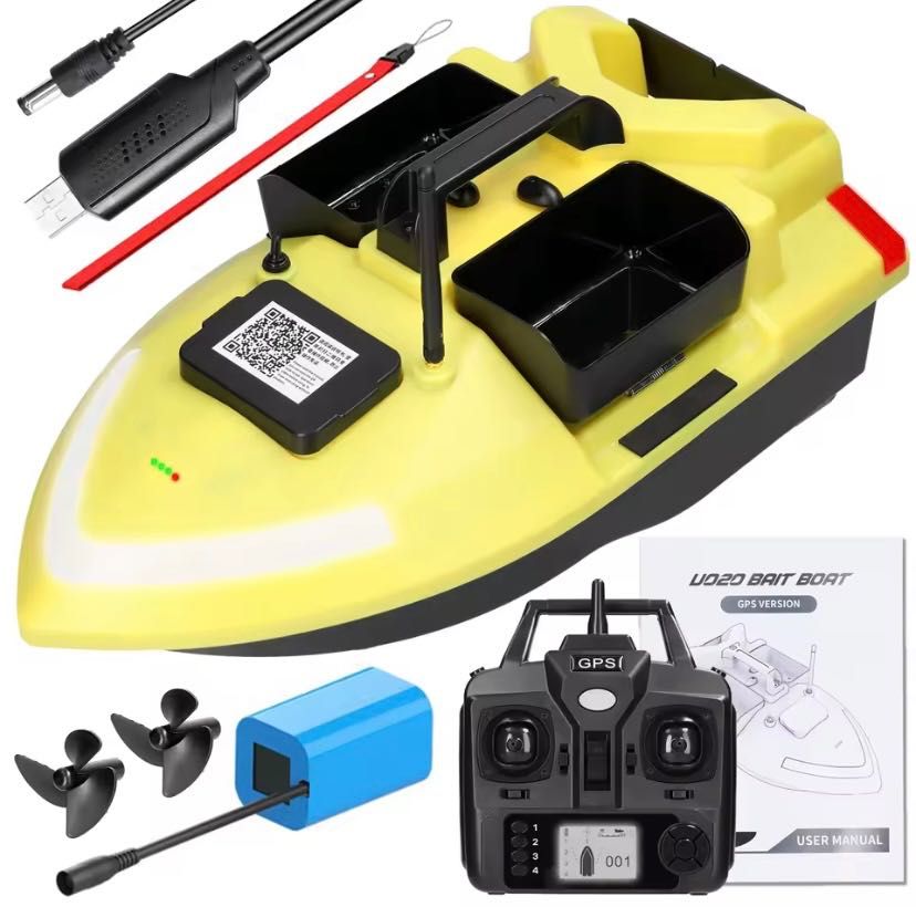 Лодка за захранка V020 GPS-40 точки