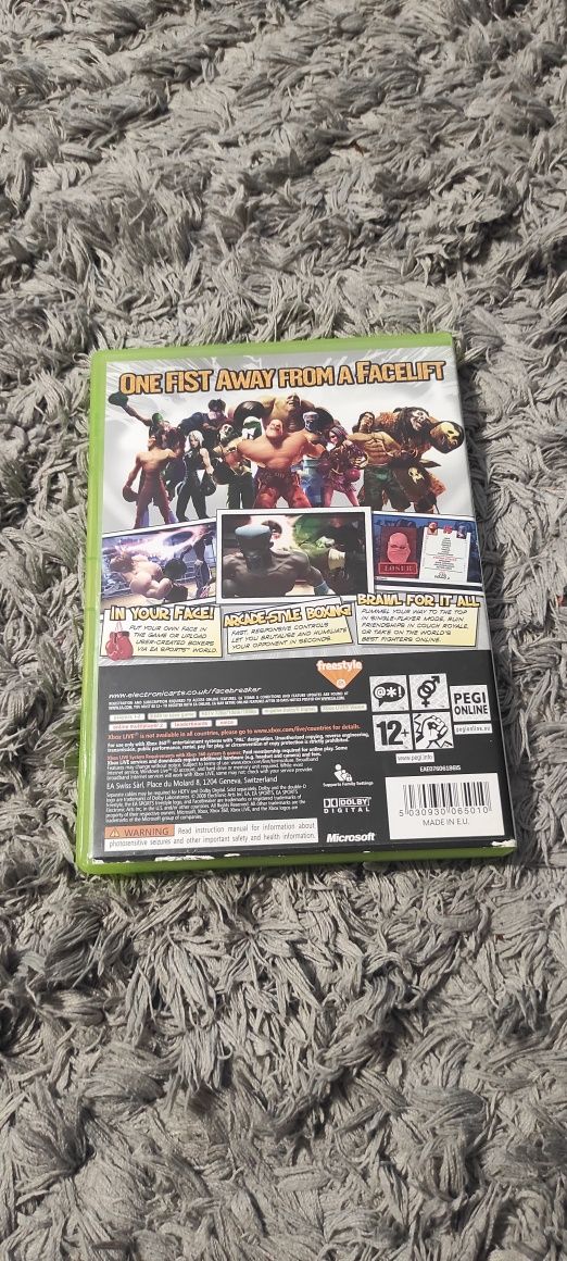 Transport 14 lei Joc/jocuri FaceBreaker Xbox360 + multe alte jocuri