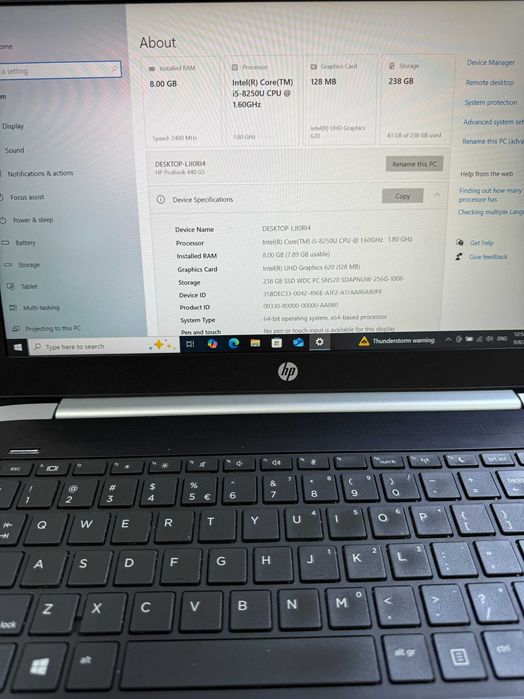 Laptop HP ProBook 440 G5