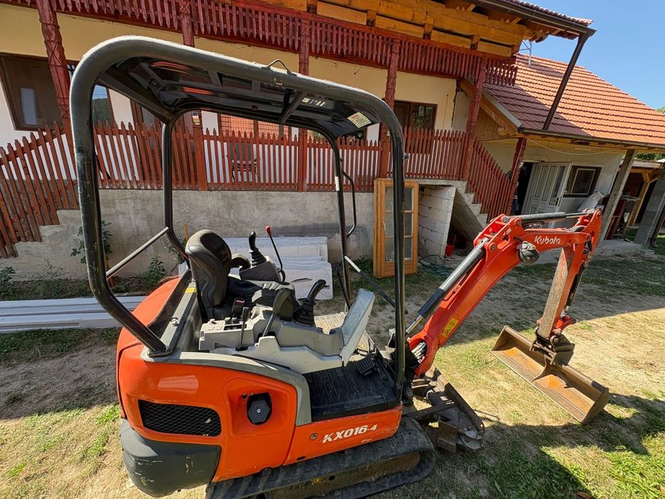 Miniexcavator Kubota KX 016-4, 1,6t, rate bancare