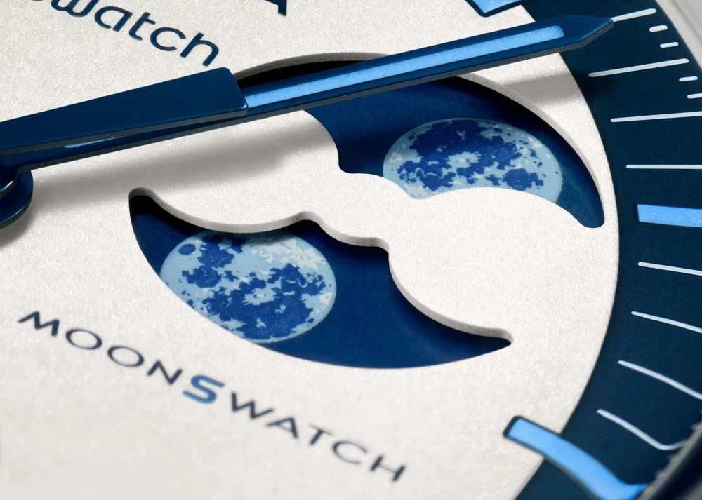 Ceas SWATCH X OMEGA Mission To The Moon THE SUPER BLUE Moonphase-2025!