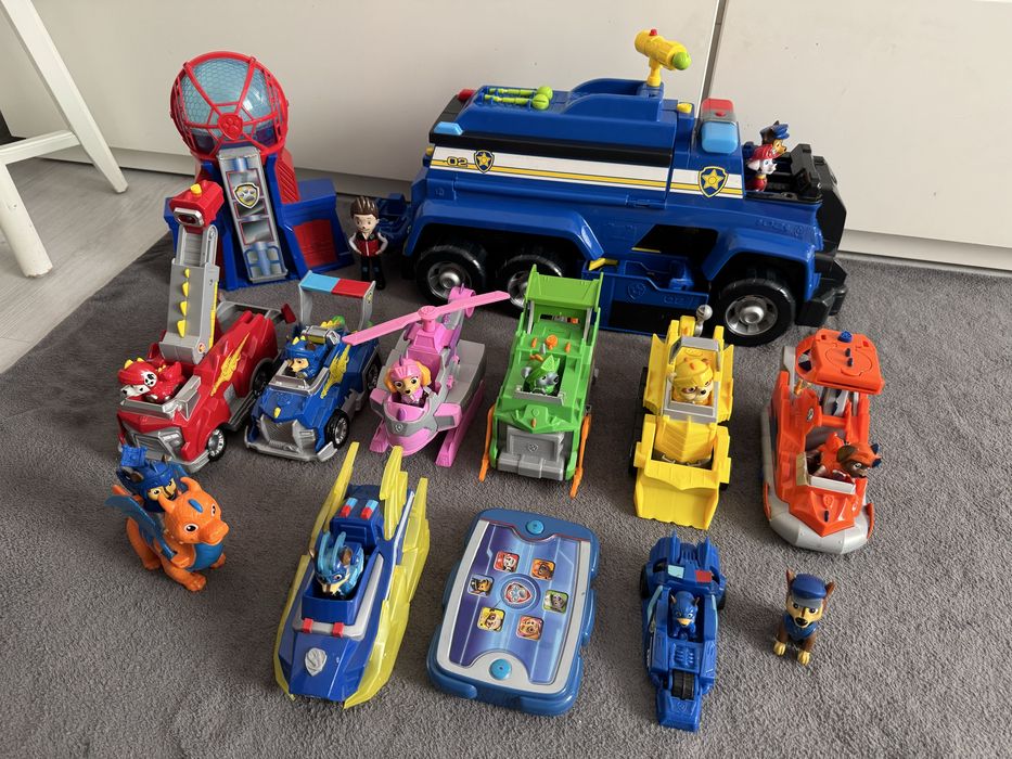 Играчки Paw Patrol, камион Пес патрул, колички