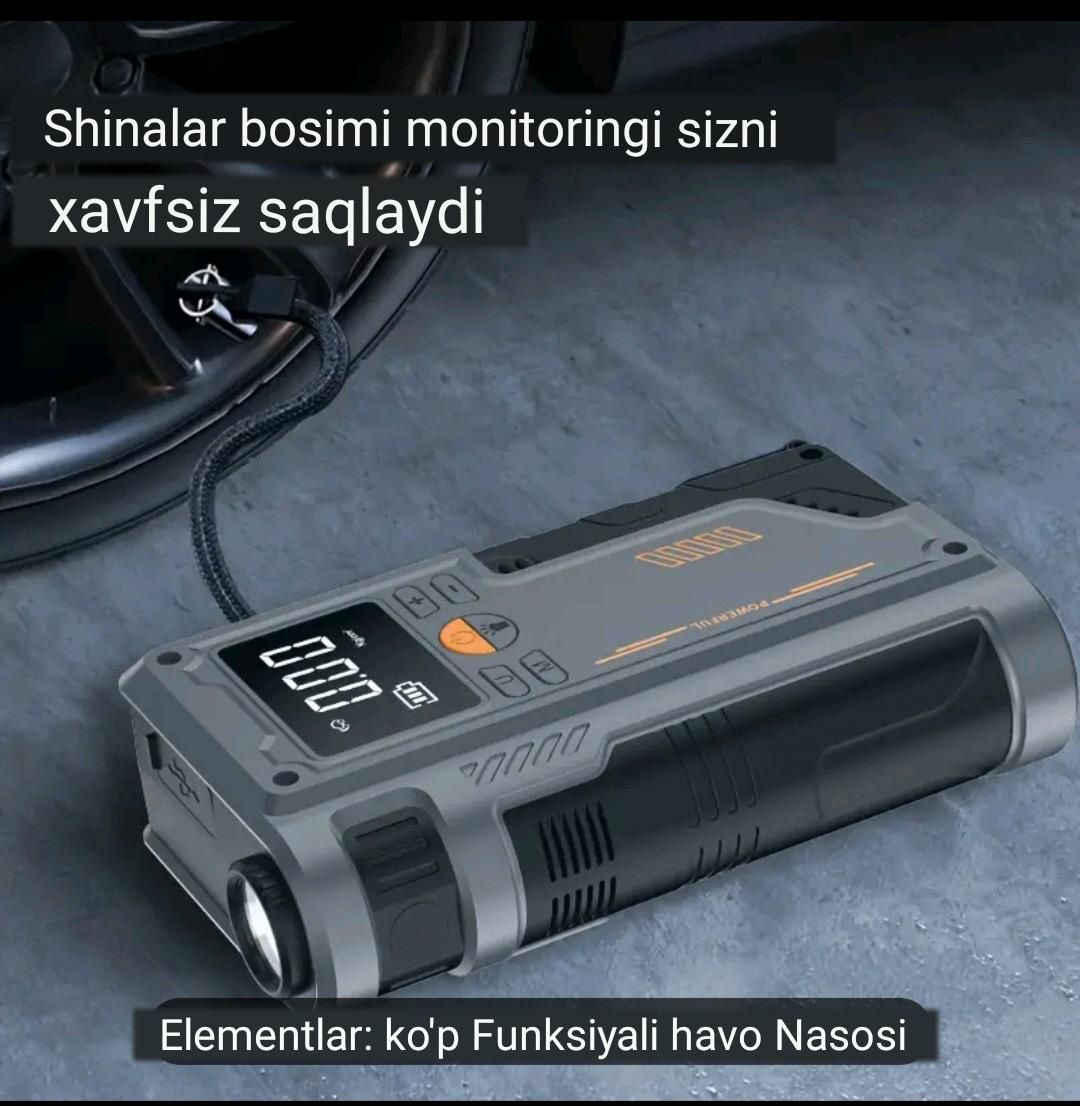 Elektron akumlator zaradlovchi 3 tasi birda