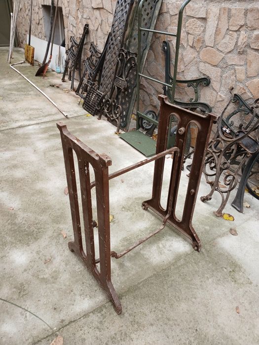 Picioare din oțel turnat