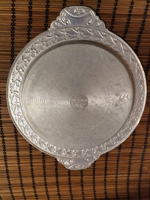 Tava Gravata Platou Vintage din Aluminiu