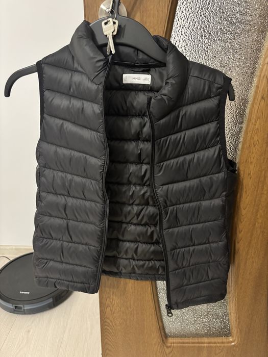 Vesta primavara-toamna Mango, marimea 128, Negru