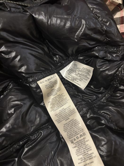 Burberry S пухено яке